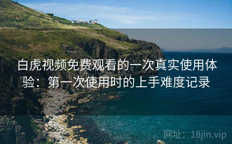 白虎视频免费观看的一次真实使用体验:第一次使用时的上手难度记录